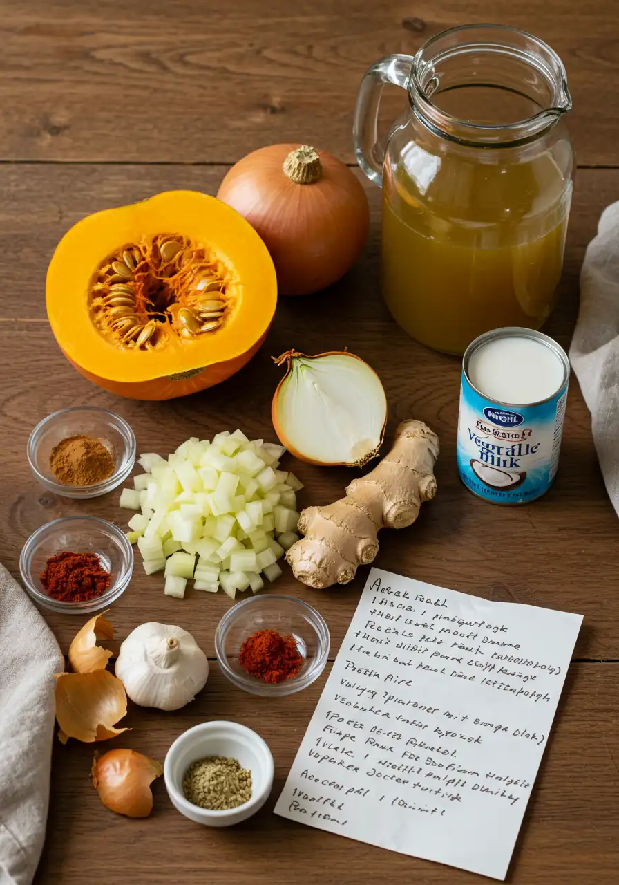 pumpkin-soup-ingredients-flatlay.webp Ingredients for homemade pumpkin soup recipe