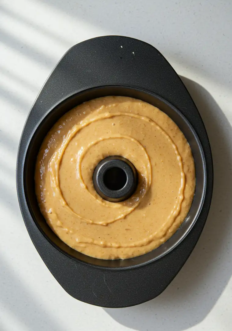 filled doughnut pan with cockroach-based batter